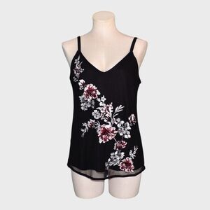 WHBM Floral Print V-Neck Cami Top